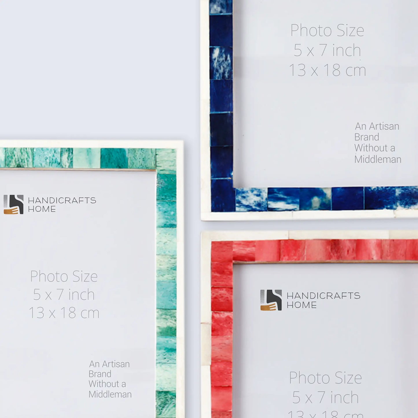 5x7 Picture Frames Combo Pack of 3- Silent Night Collection