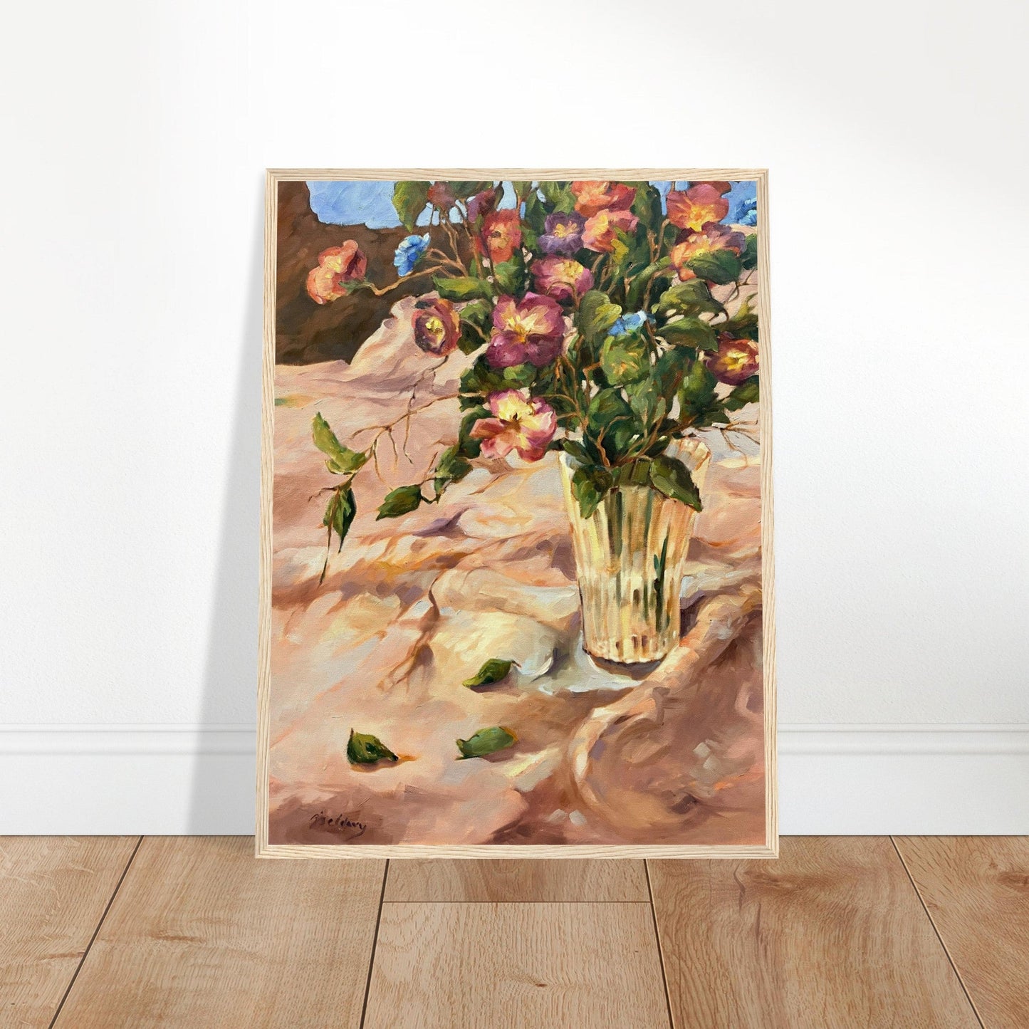 Bloom Still Life Art Print by Barbara Cleary