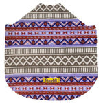 Extra Small Aztec Purple Dog Poncho