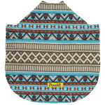 Large Aztec Teal Dog Poncho
