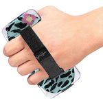 Jessica Simpson Padded Adjustable Cell Phone  Grip Hand Band in Animal Print