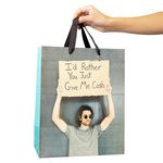 What Do You Meme Man with Sign Gift Bag