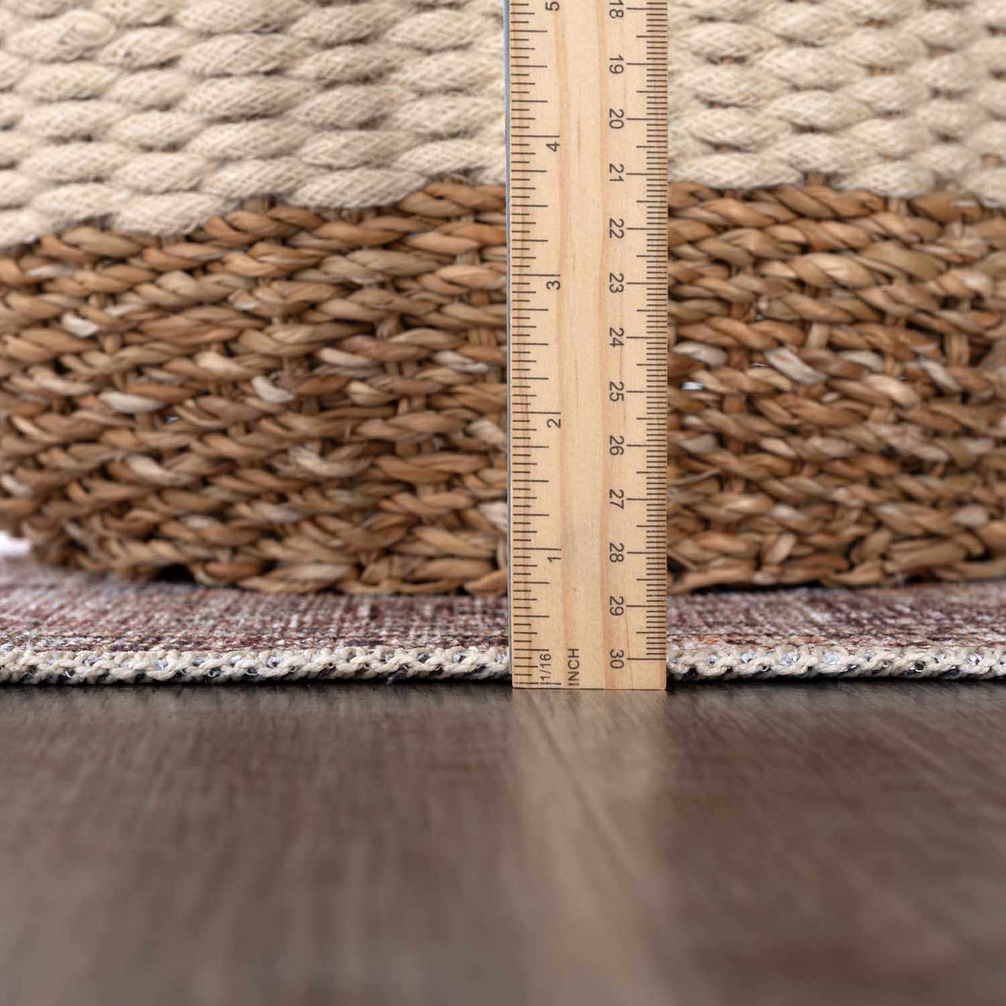 Barny Tan Rug - Washable