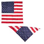 American Flag Bandana
