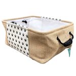 Winifred and Lily 16"x12" All Over Print Rectangular Pet Storage Bin