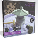 Lavender Infused Tabletop Zen Garden with Accessories