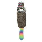 Grumpy Plush Cat Scratching Board Cat Toy