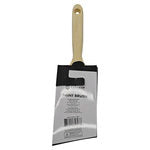 3" Varnish Handle Angled Wall Paint Brush for Latex and Water Based Paint