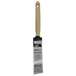 1" Varnish Handle Angled Wall Paint Brush for Latex and Water Based Paint