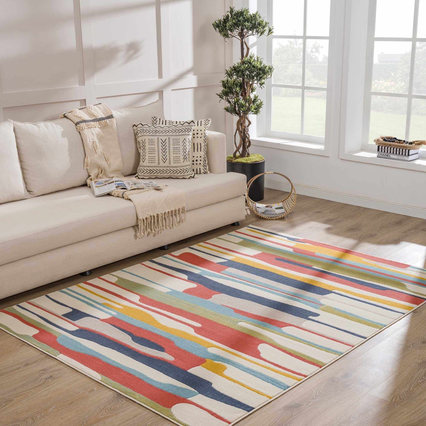 Vibrant Fields Rug