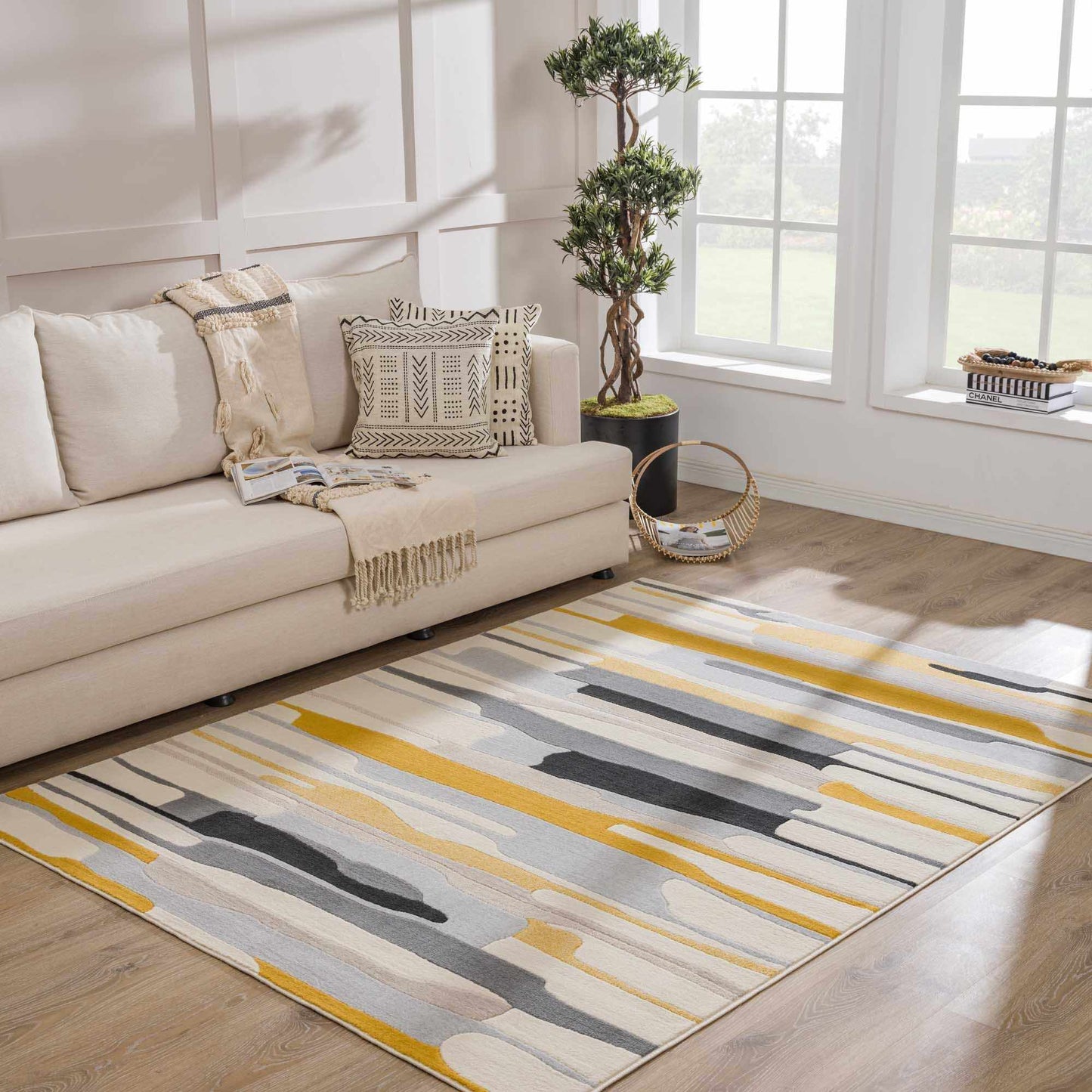 Southfields Modern Mustard Area Rug