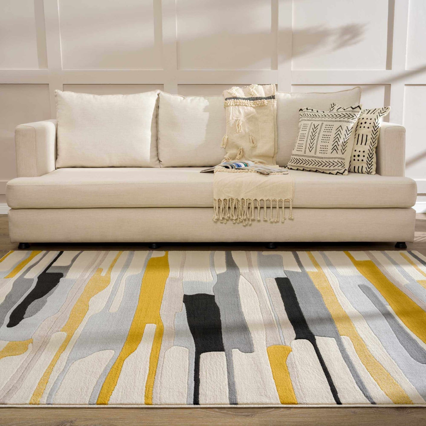 Southfields Modern Mustard Area Rug