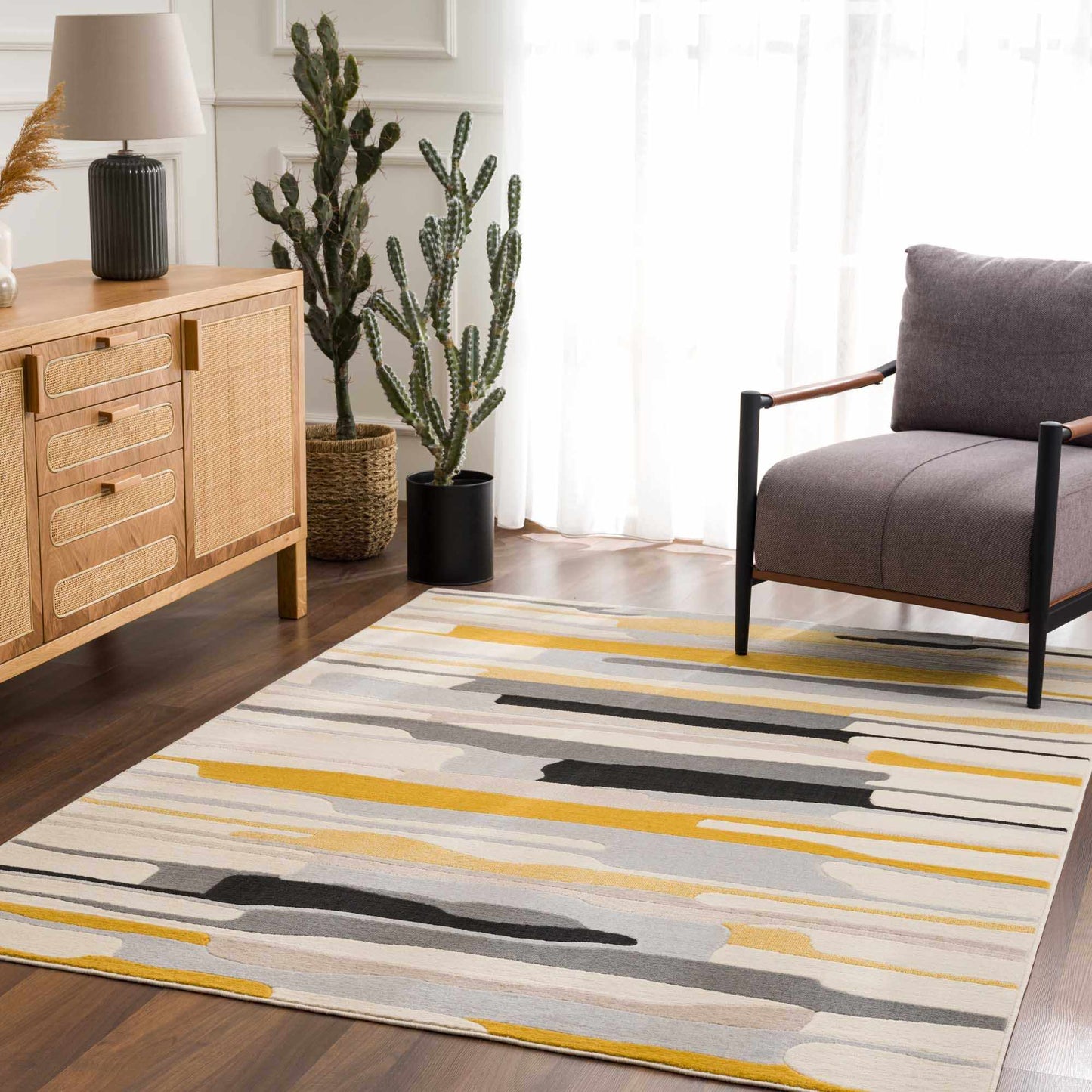 Southfields Modern Mustard Area Rug