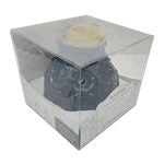 Decorative Ceramic Trellis Pattern Wax Free Electric Light Up Fragrance Warmer