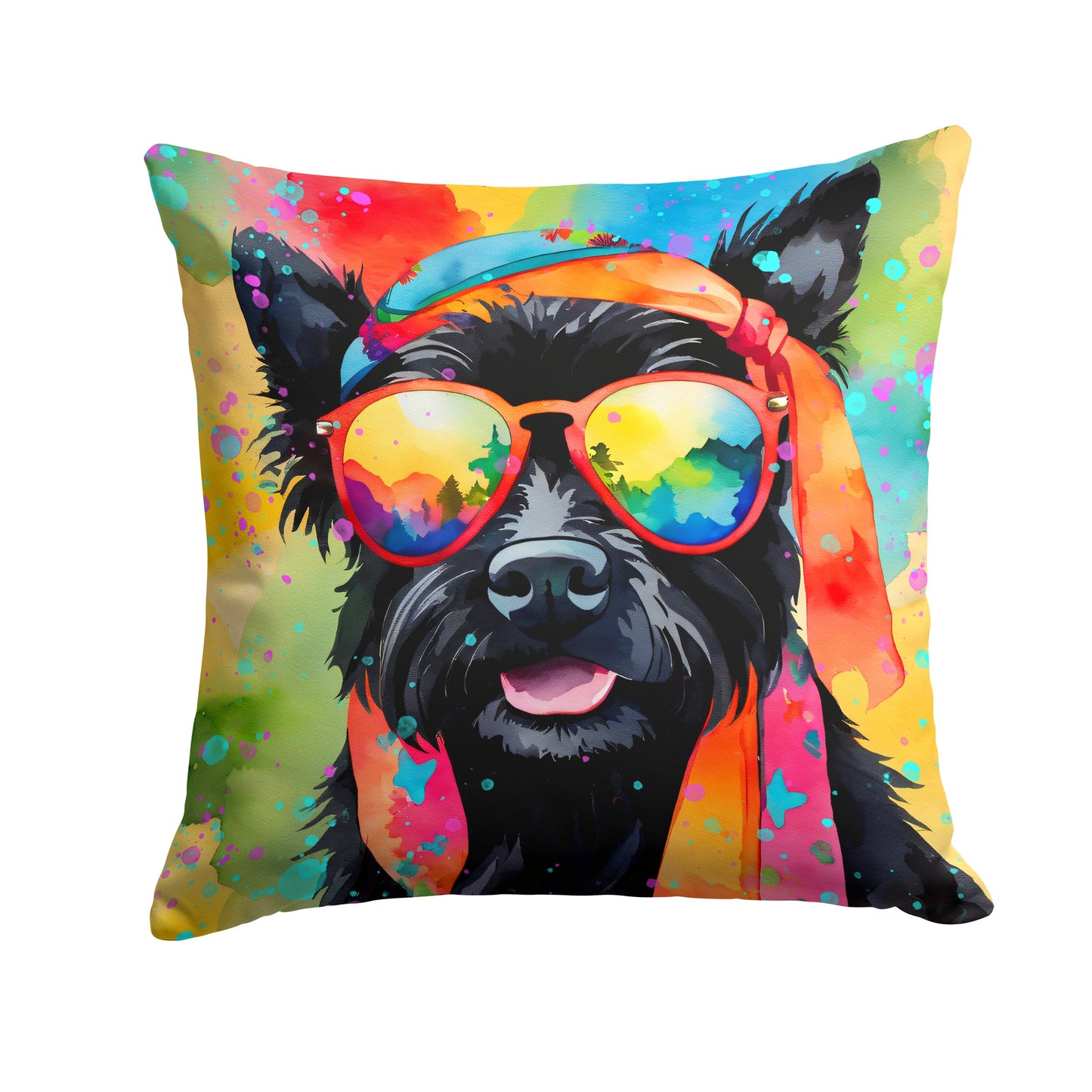 Groovy Scottie Vibes Pillow