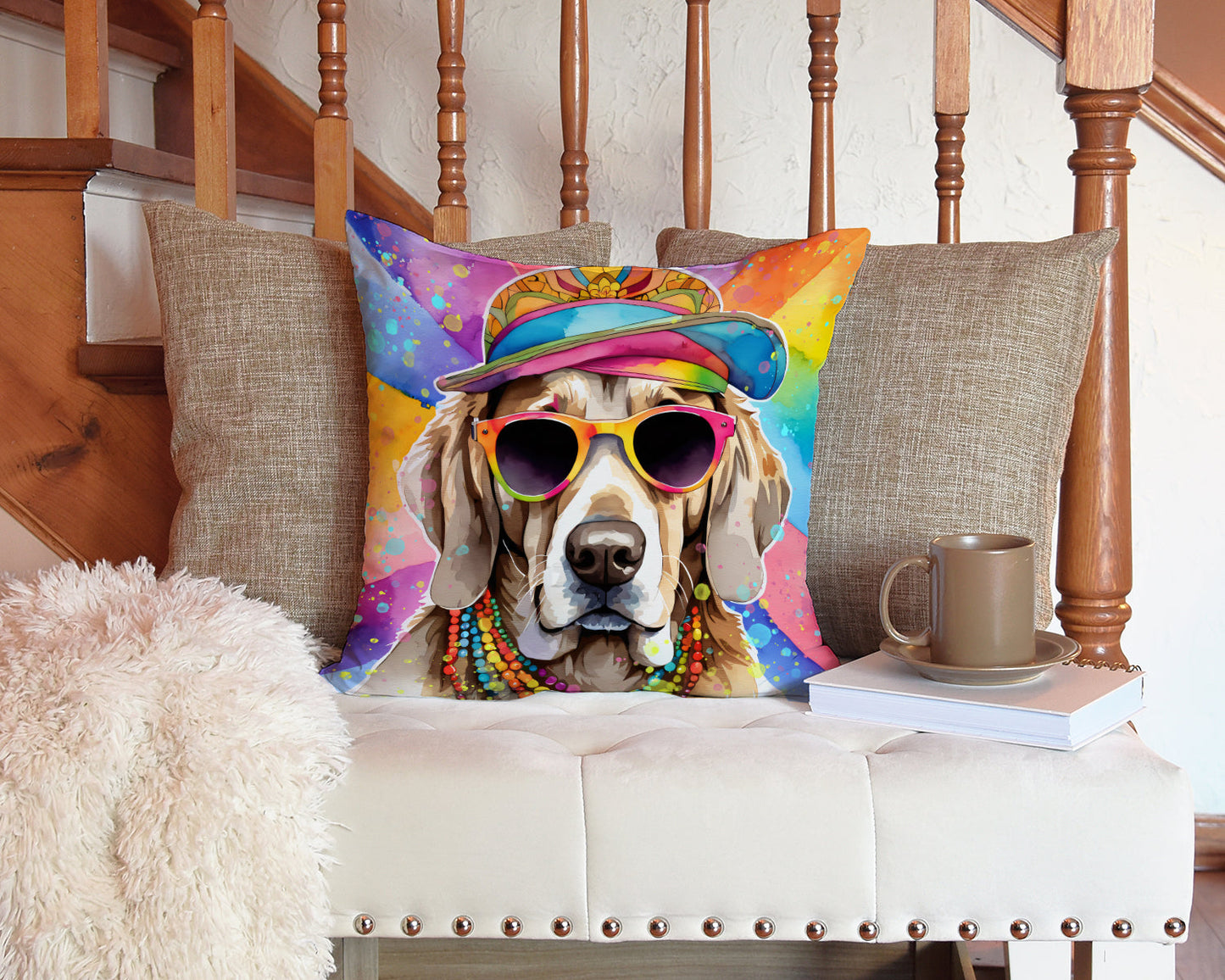 Hippie Dawg Pillow
