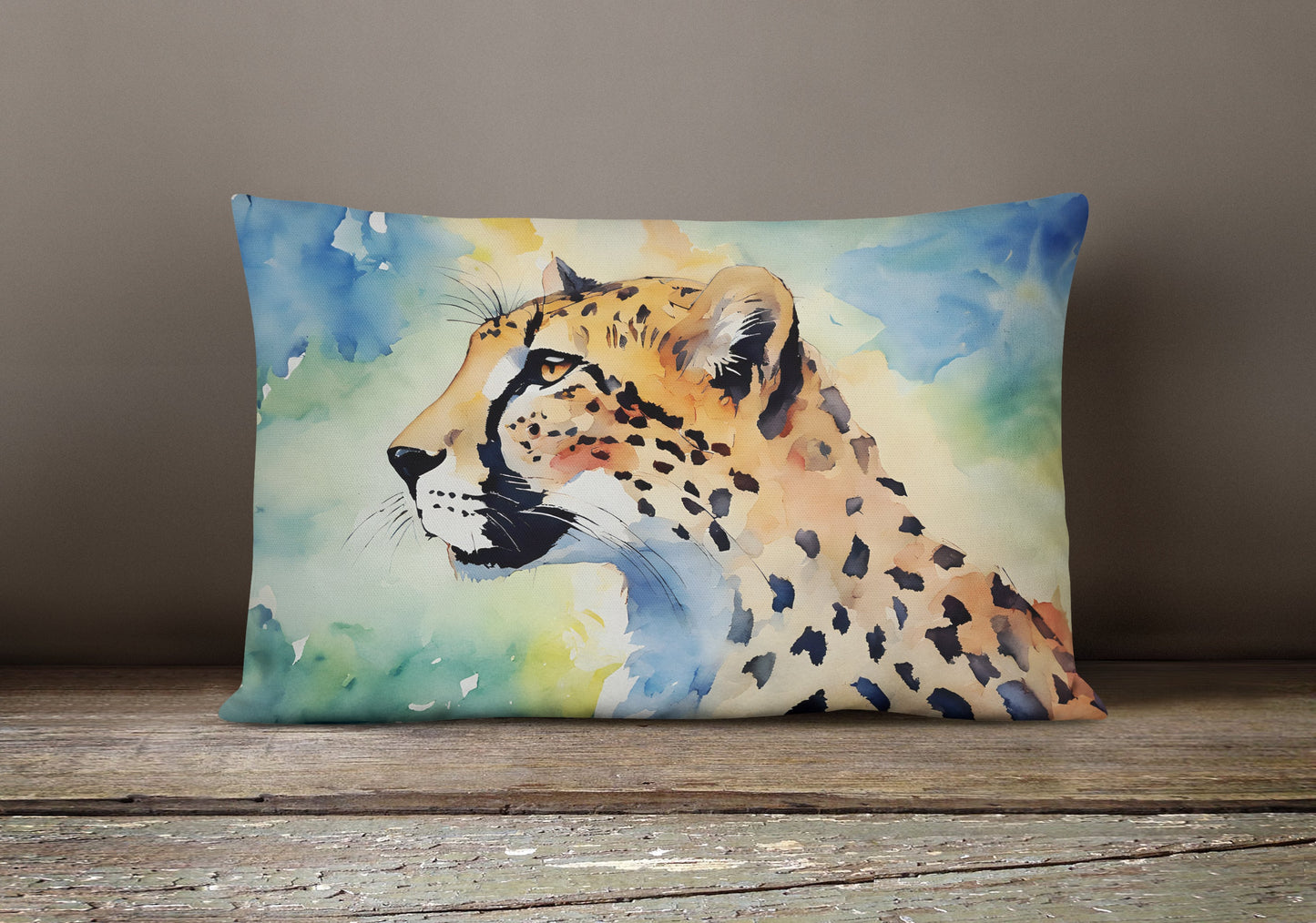 Cheetah Luxe Plush Pillow