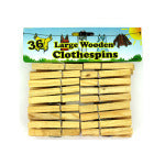 72 Piece clothespins floor display