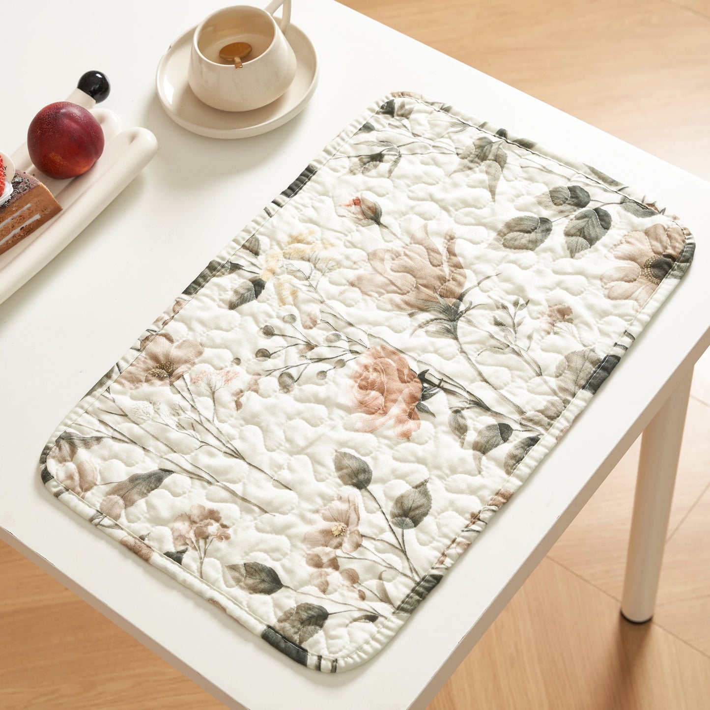 Enchanted Meadow Placemats - Set of 4, Floral Elegance