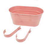 10.5" x 5.5" x 4.75" Hanging Flower Pot Planter
