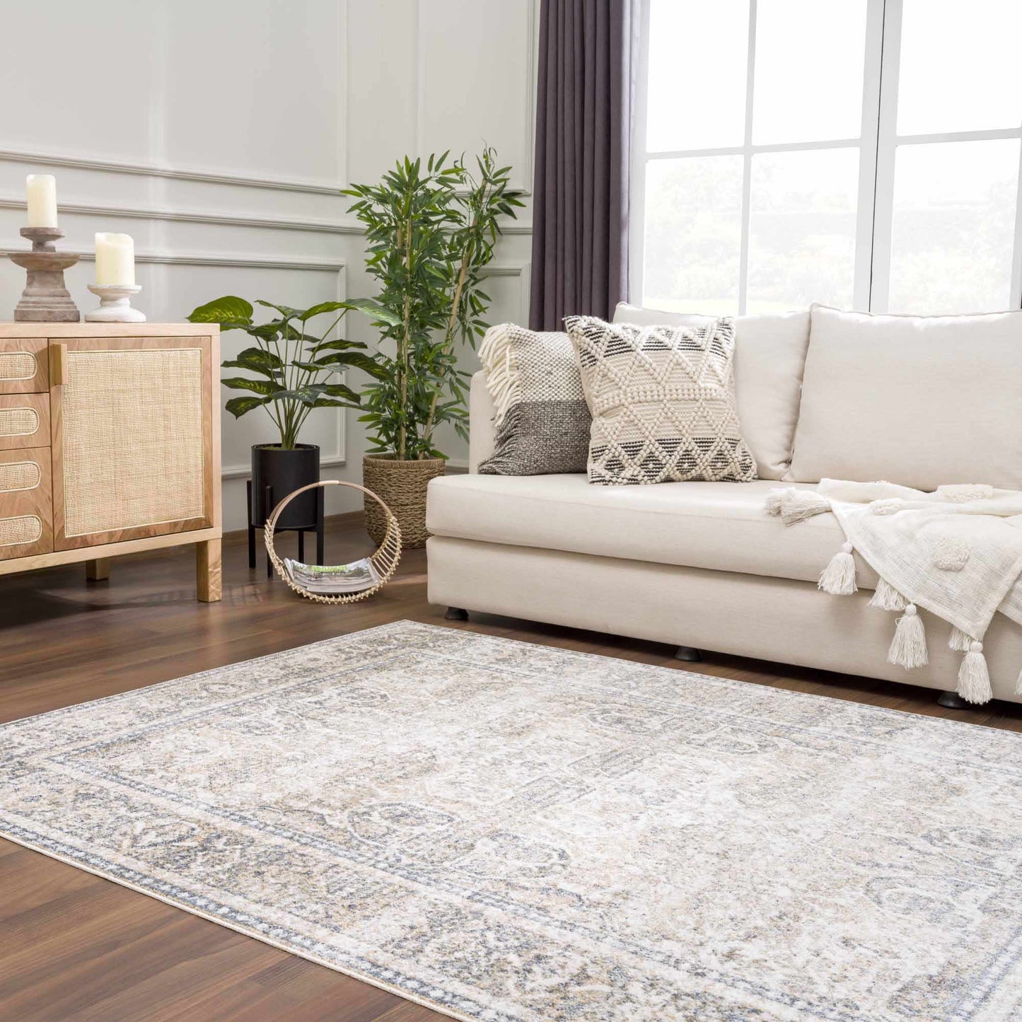 Arias Luxe Washable Area Rug
