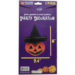 Fold Up Witch Jack O' Lantern Hanging Halloween Party  Decoration