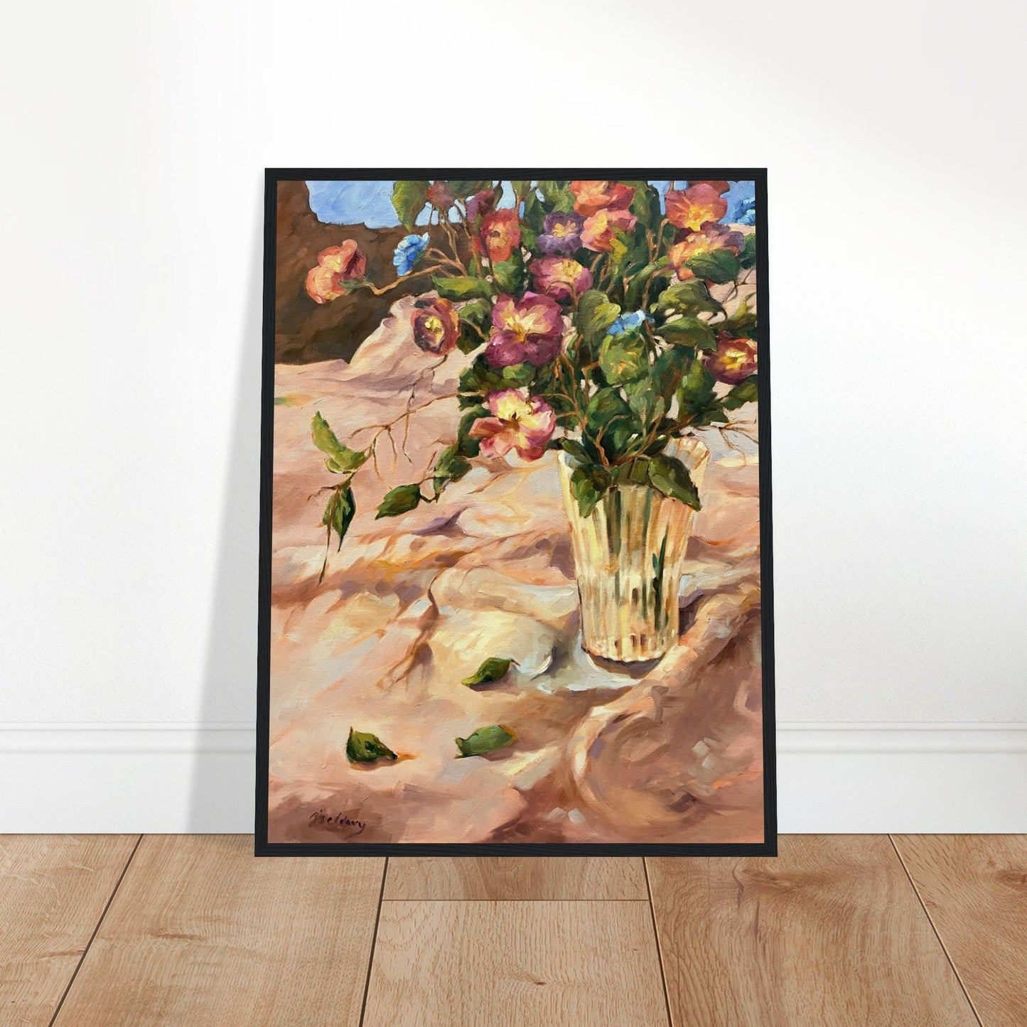 Bloom Still Life Art Print by Barbara Cleary
