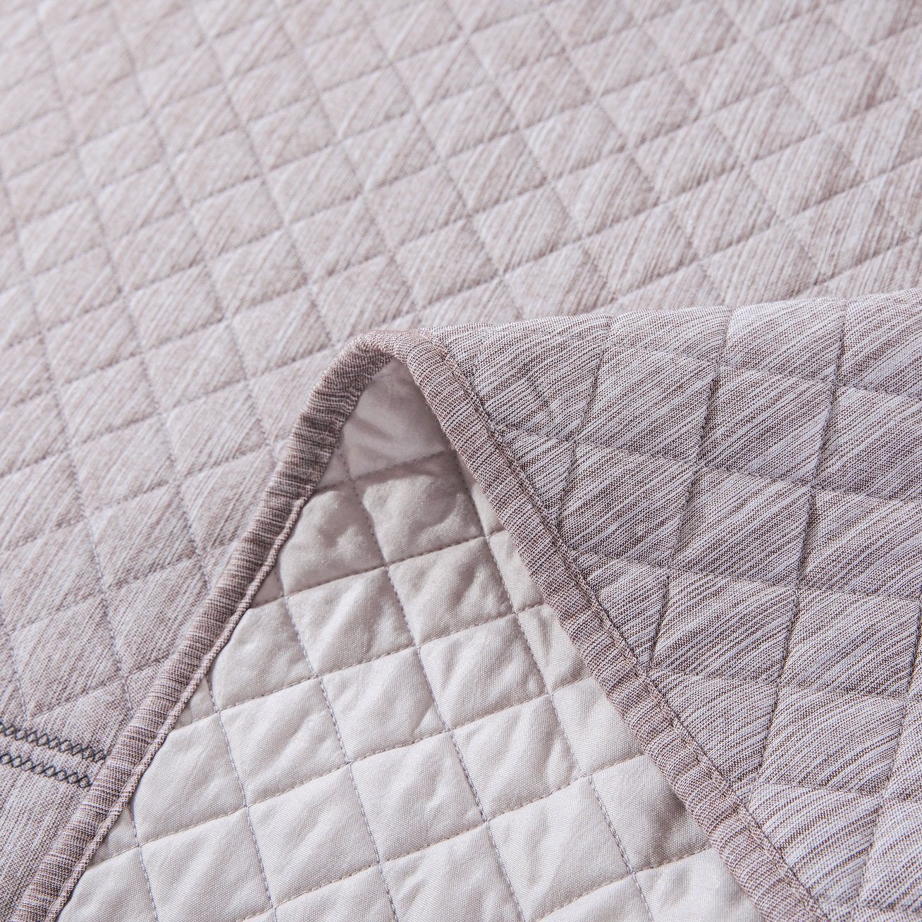 Whimsical Lavender Grey Cottage Soft Quilted Coverlet Bedspread Set
