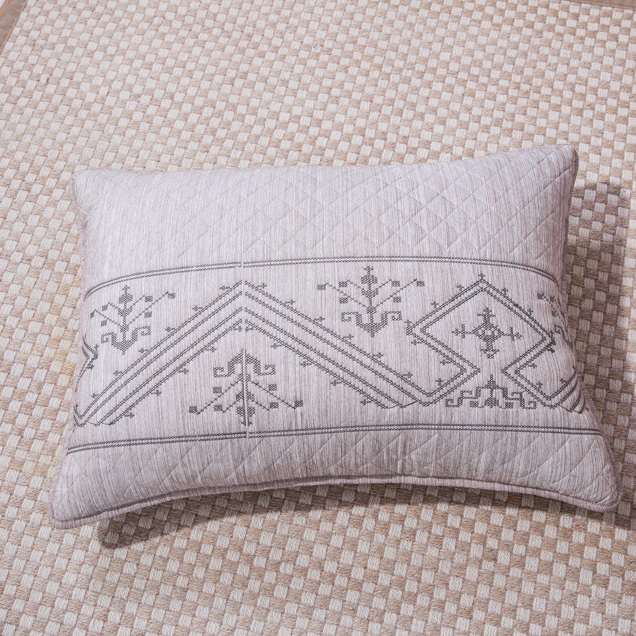Whimsical Lavender Grey Cottage Soft Quilted Coverlet Bedspread Set