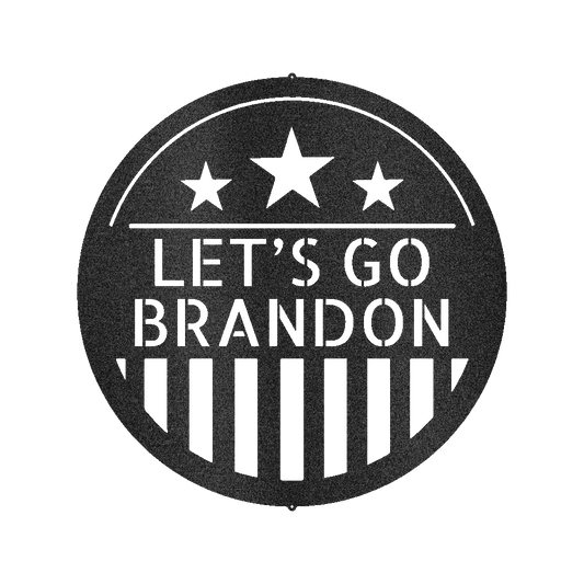 Personalized American Patriotic Metal Plaque - Custom USA Pride Wall Art