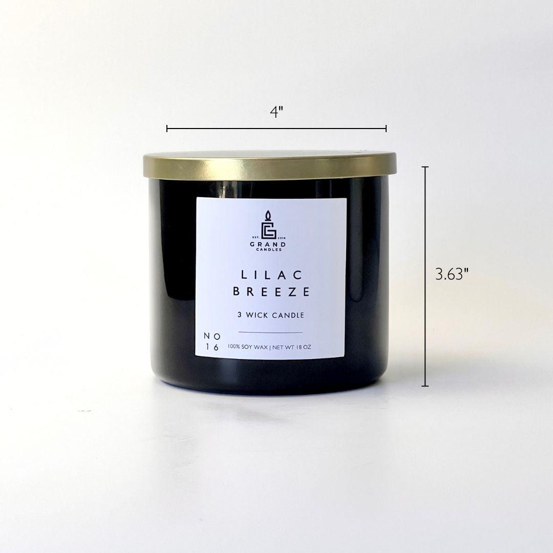 Lilac Breeze Garden Candle - Spring Floral Serenity