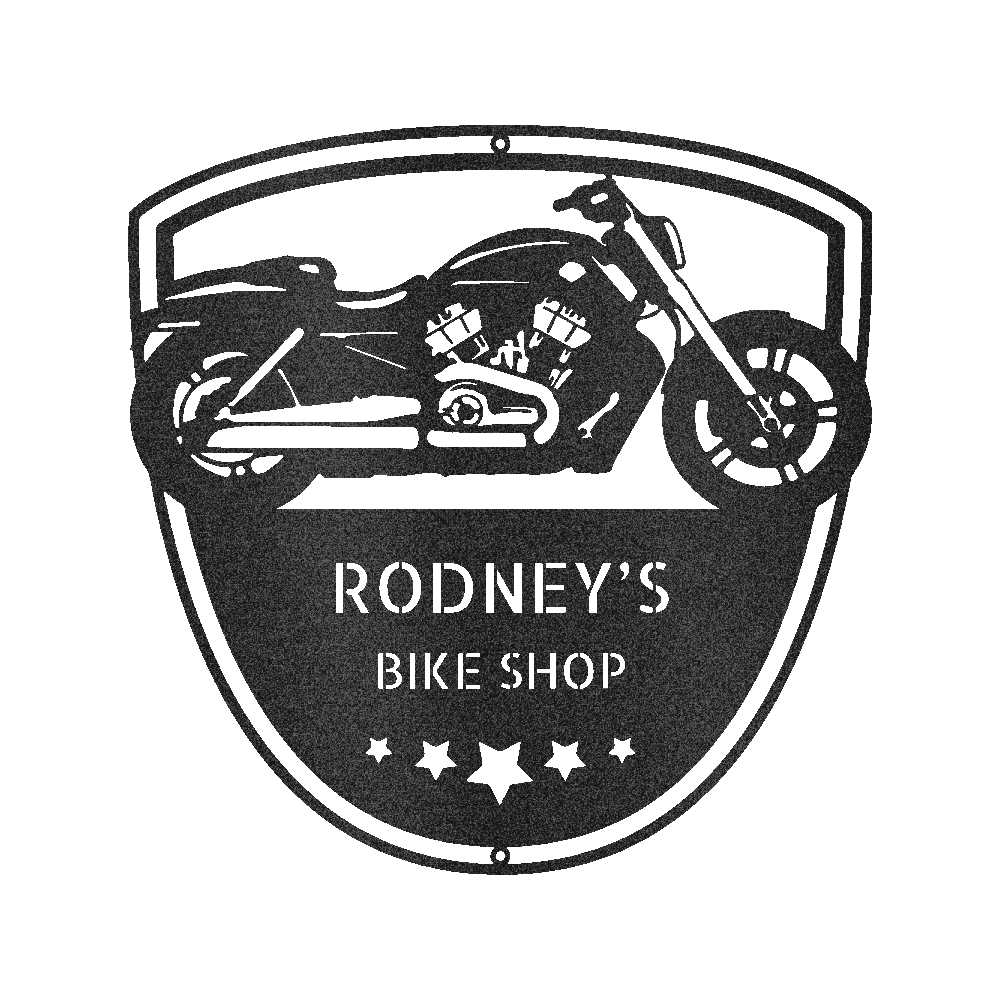 Custom Motorcycle Wall Art - Personalized Biker Freedom Road Wall Decor