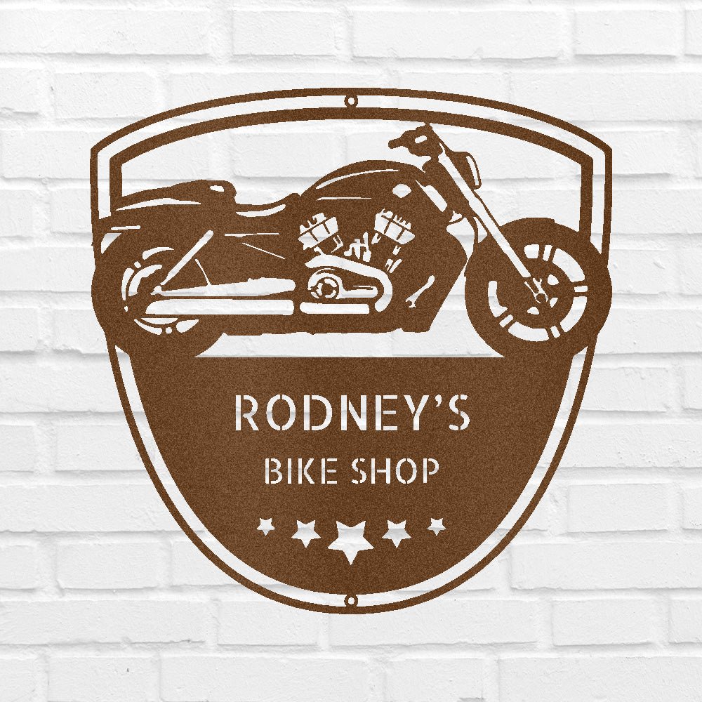 Custom Motorcycle Wall Art - Personalized Biker Freedom Road Wall Decor