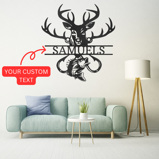 Custom Campfire Metal Sign - Personalized Outdoor Adventure Camping Wall Art