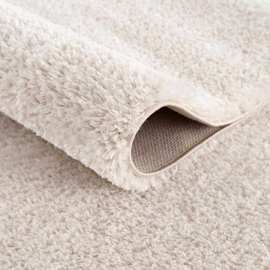 Heavenly Beige Plush Comfort Rug