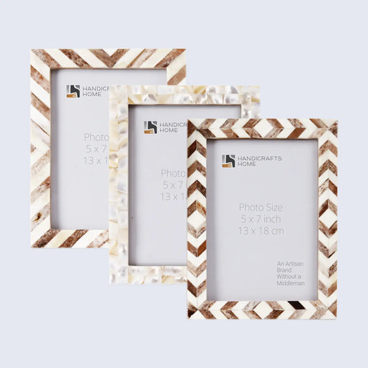 5x7 Picture Frames Combo Pack of 3- Autumn Collection