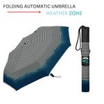 Weather Zone 39" Folding Umbrella with Push Open Button in Assorted Prints