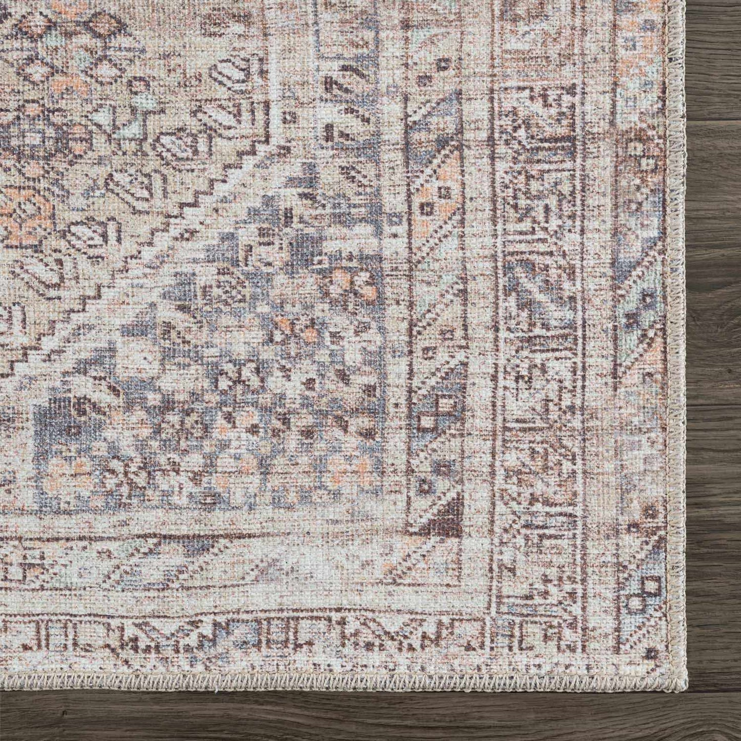 Barny Tan Rug - Washable