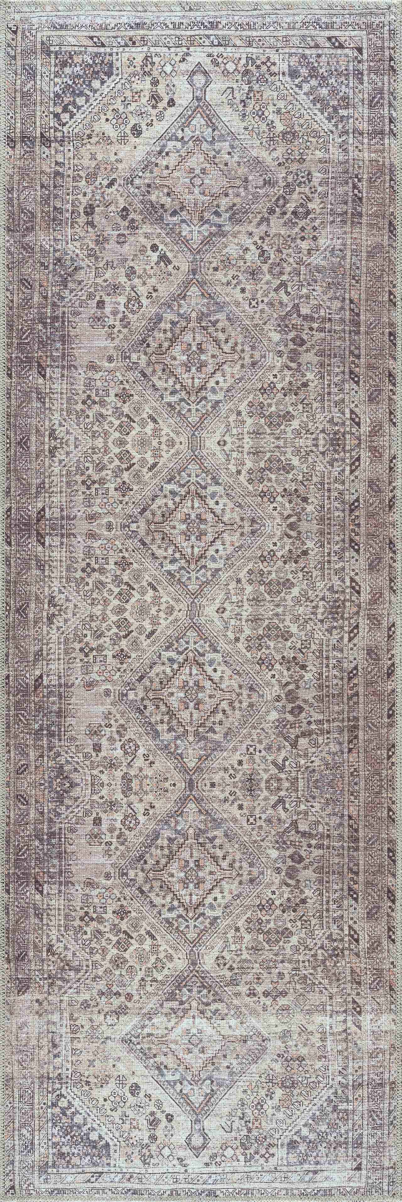 Barny Tan Rug - Washable