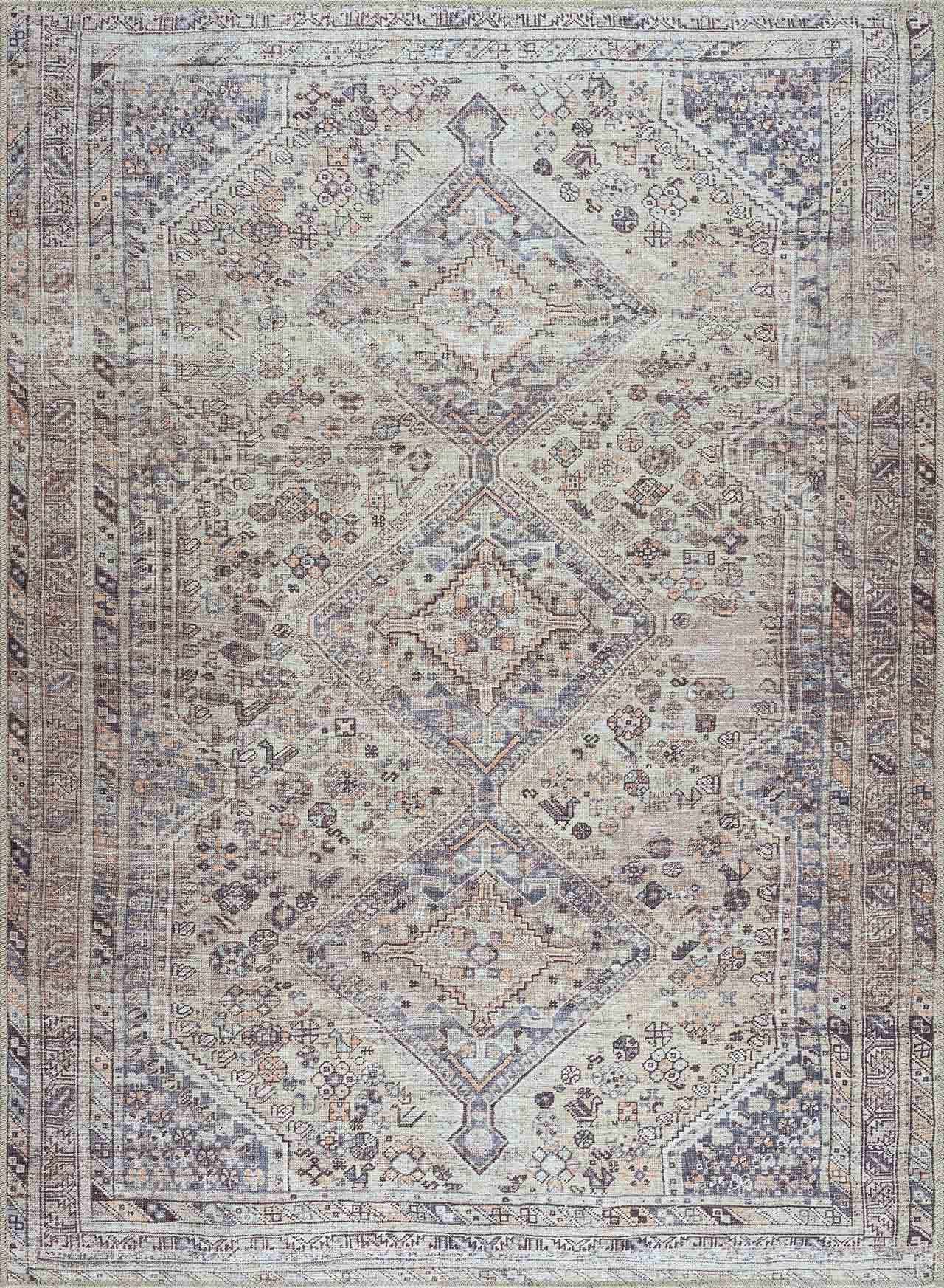 Barny Tan Rug - Washable