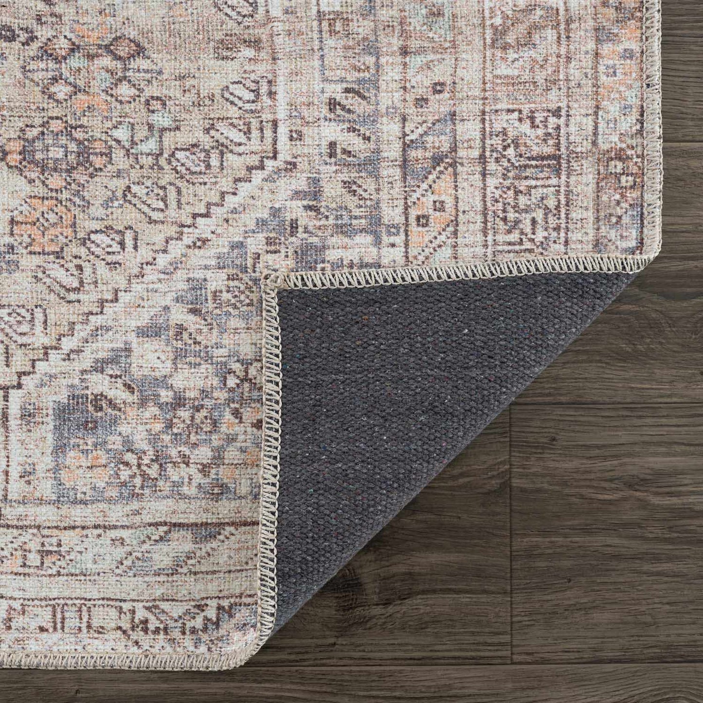 Barny Tan Rug - Washable