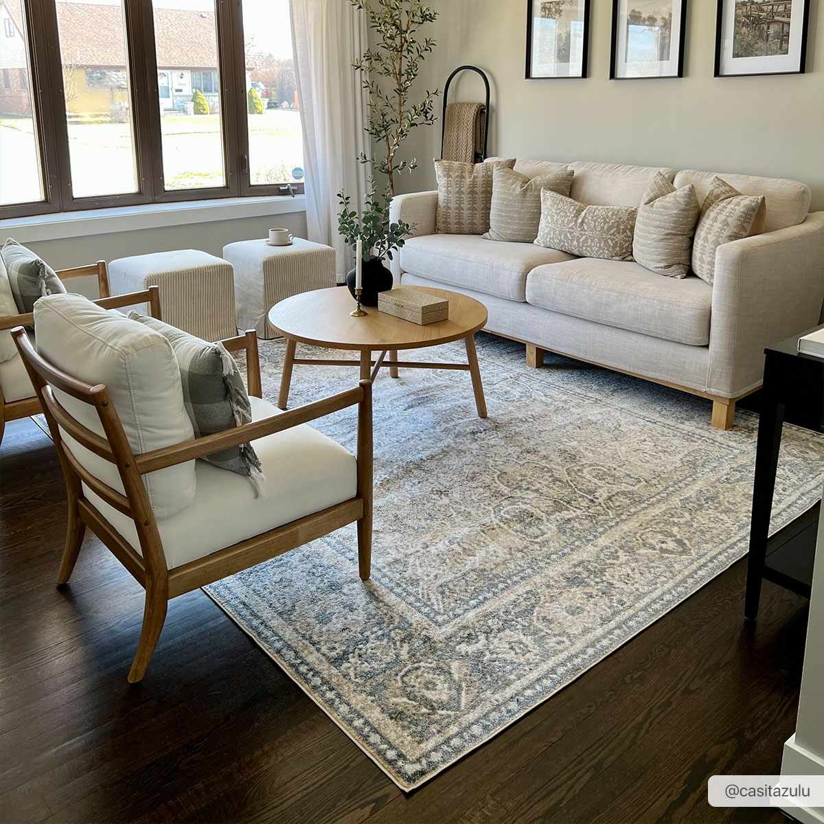 Arias Luxe Washable Area Rug