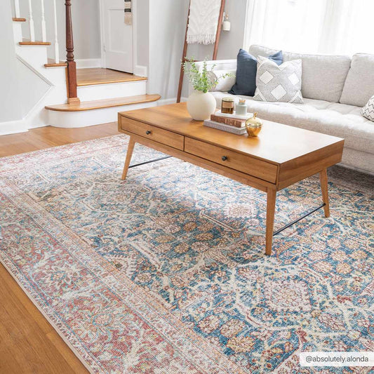 Avel GripWash Rug: Washable & Slip-Resistant Comfort