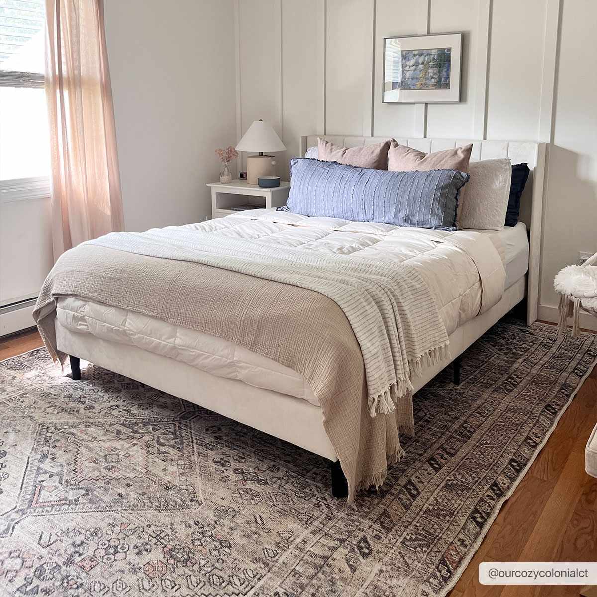 Barny Tan Rug - Washable