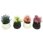 Artificial Potted Plants in Assorted Colors