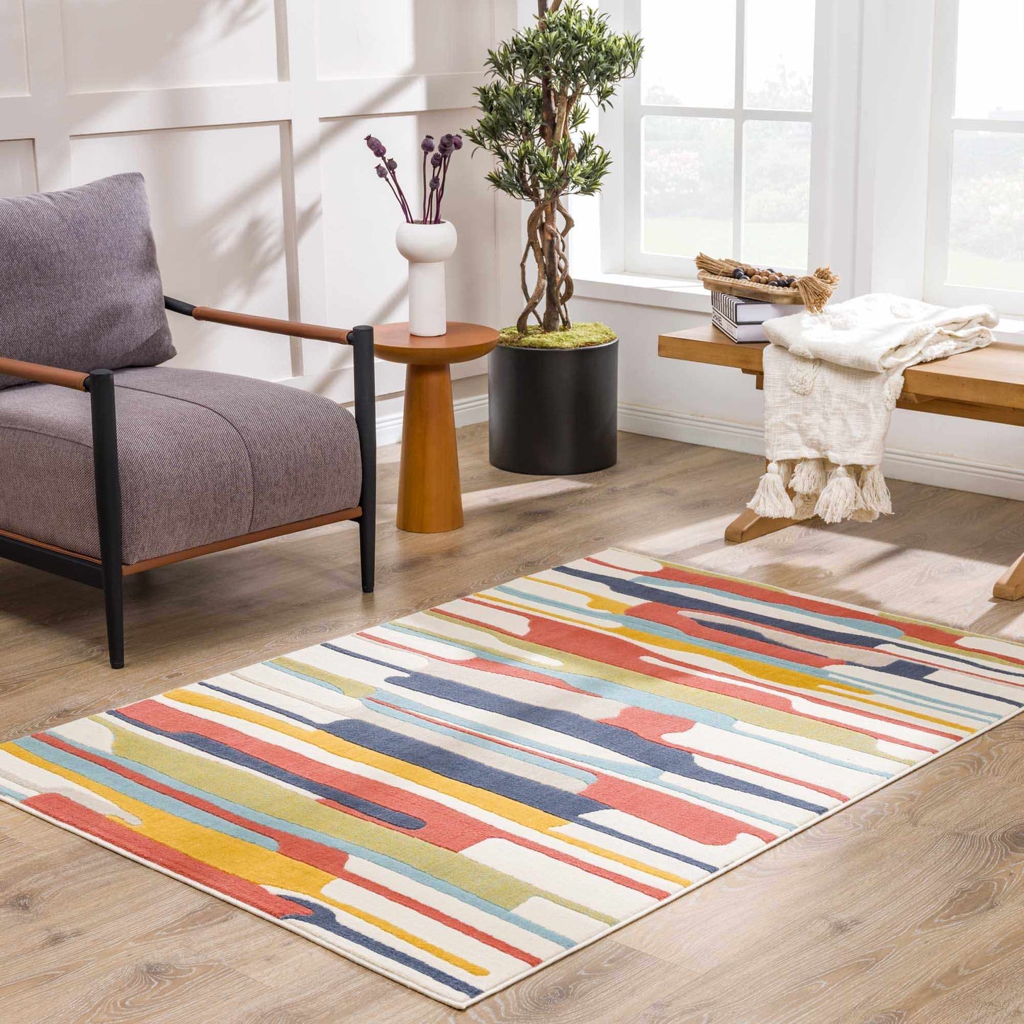 Vibrant Fields Rug