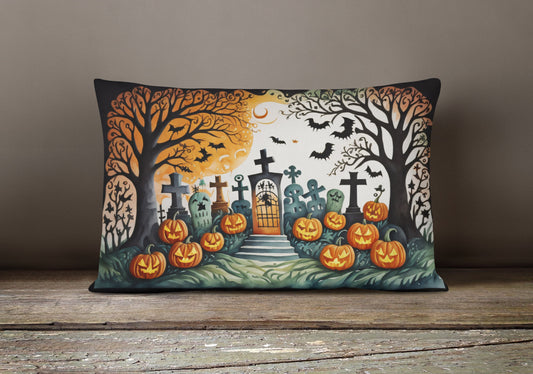 Spooky Skeletons Throw Pillow