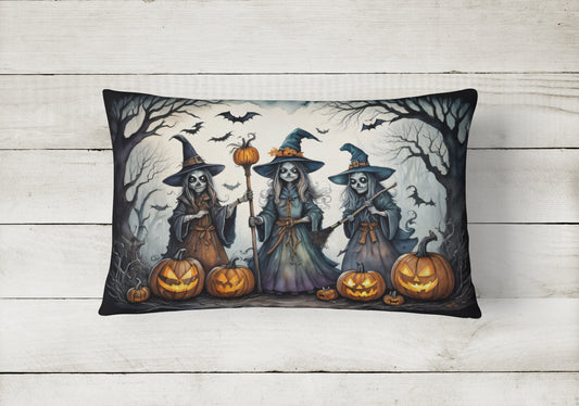 Witchy Vibes Halloween Throw Pillow