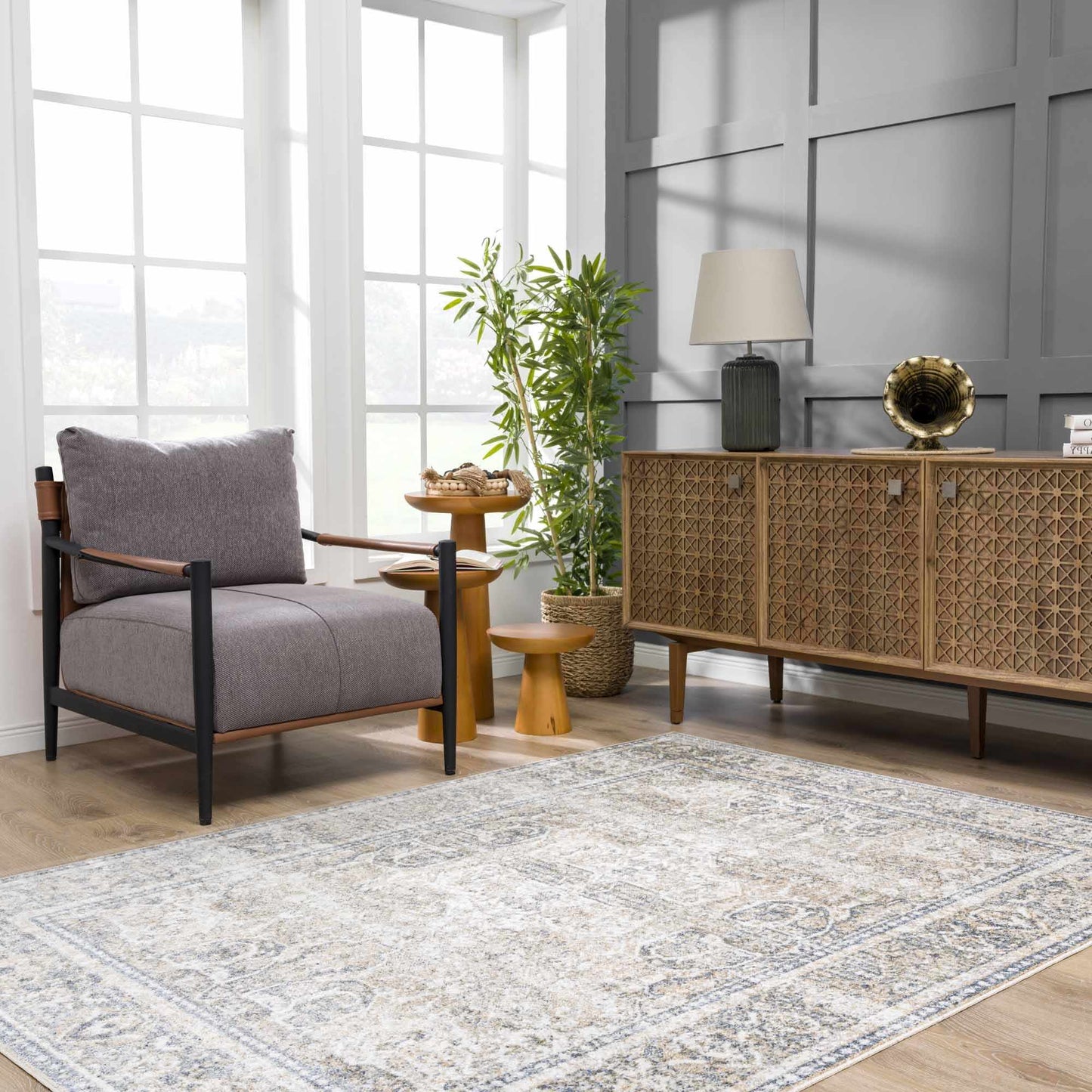 Arias Luxe Washable Area Rug