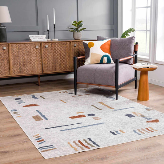 Arnon Luxe Washable Area Rug